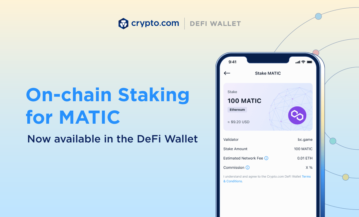 Defi Wallet Matic On Chain Staking Contenthub